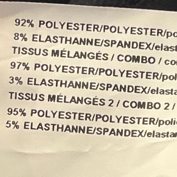 JOSEPH RIBKOFF Women's Black & White Patterned 2 Pc Long Sleeve Tank Top Set - Picture 7 of 11